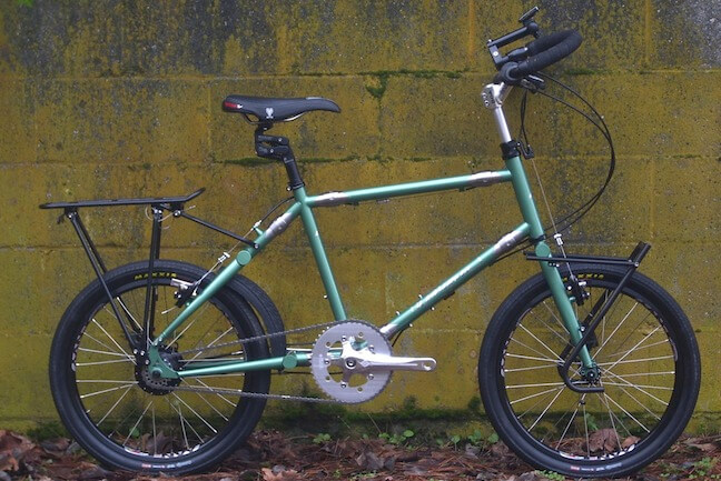 Rodriguez Bandito bicycle with wide tires and fenders