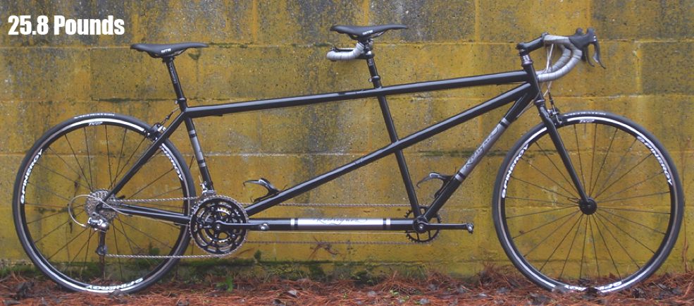 Super Light Custom Steel Tandem by Rodriguez